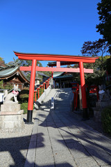 秋の三光稲荷神社