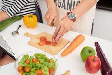 couple lover enjoy together cooking in home kitchen, joining prepare food together for extent relationship last longer concept