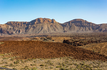 Spectacular landscape with many interesting forms of volcanic activity.