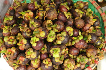 market on the road in Vietnam