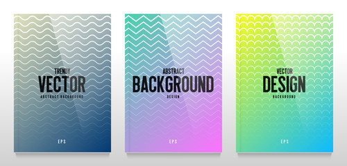 Abstract vector background. Modern cover design. Colorful trendy gradient. Eps10 vector.