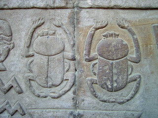 Egypte, temple d'Horus à  Edfou