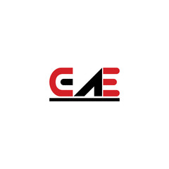 E-A-E company business logo vector 