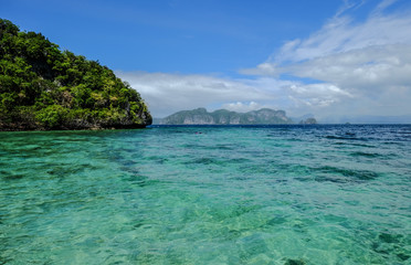 Obraz premium Seascape of Coron Island, Philippines