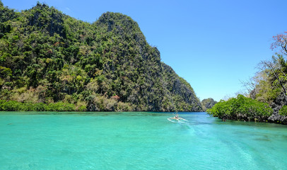 Obraz premium Seascape of Coron Island, Philippines