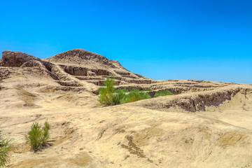 Fototapeta na wymiar Karakalpakstan Toprak Kala Fortress 07