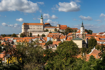 Fototapeta premium South Moravian small town of Mikulov