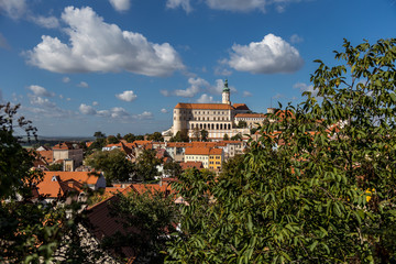 South Moravian small town of Mikulov