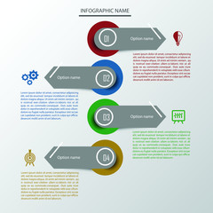 Infographic template design