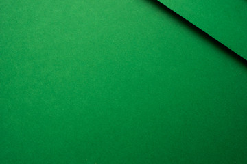 Colored paper Minimal shapes green background material design