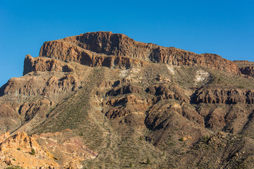 Spectacular lava forms in many shapes and sizes as a result of volcanic activity,
