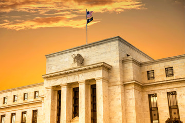 Federal Reserve Building in Washington DC, United States, FED