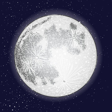 Full Moon Drawing Images – Browse 750,385 Stock Photos, Vectors, and Video
