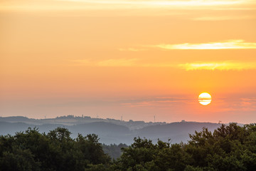 franconian colorful morning sun sunrise