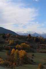 Autumn forest and village photos.artvin turkey 