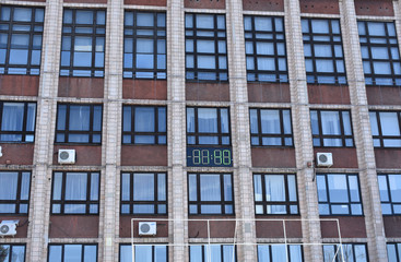 facade of modern building