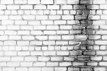 Brick texture with scratches and cracks