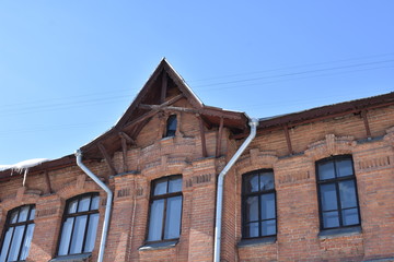 facade of an old house