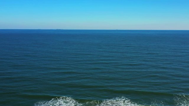 4k Aerial Drone  shot, Sandbridge  Virginia beach