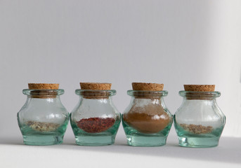 jars of spices