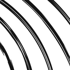 Brush strokes. Vector pattern with line