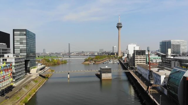 Medienhafen Duesseldorf / Germany