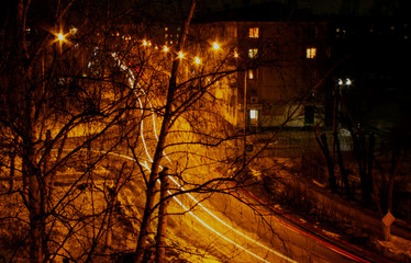 night city intersection