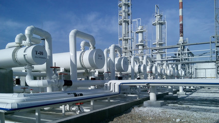 The oil refinery
