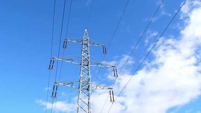 110 kilovolt Steel Lattice Electric Energy Tower