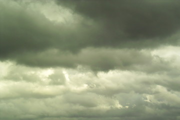 very heavy cloudy rainy sky