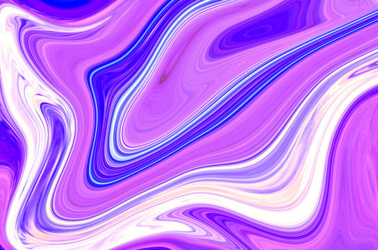 Ilustrim i linjave shum ngjyr sh me ngjyra blu, magenta dhe t bardha