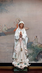 Virgin Mary, Roman Catholic Diocese of Shanghai building, China