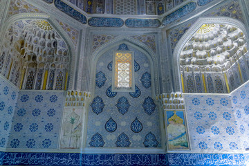Fototapeta na wymiar Samarkand Shah-i-Zinda 15