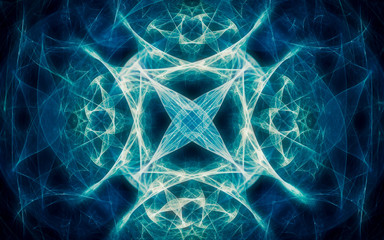 digital generated image in the form of abstract geometric shapes of various shades and colors for use in web design and computer graphics