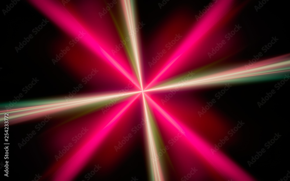 Fototapete digital generated image in the form of abstract geometric shapes of various shades and colors for us