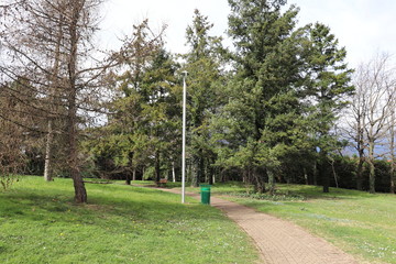 Naklejka premium PARC GEORGES MANILLIER - VILLE DE PIERRE BENITE - RHONE