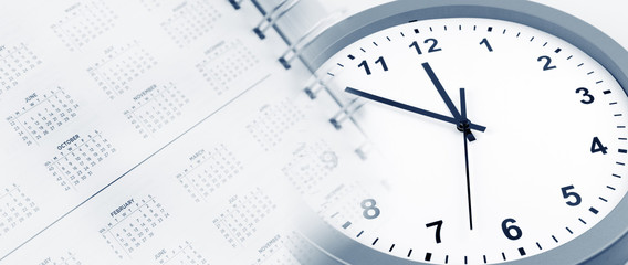 Clock and calendar
