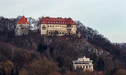 Castle in Przegorzaly, Krakow, Poland