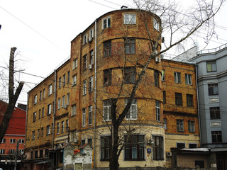 	Constructionist building in Moscow