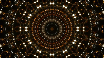 motion particles and flashing light on black background, abstract shape, loop - Powered by Adobe