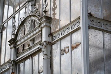 Cast-iron palm greenhouse in Lany, Czech Republic, Josip Plecnik