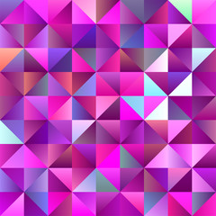 Geometric Backdrop. Bright Magenta and Pink Colors