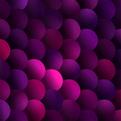 Deep Colored Magenta and Purple Circles Bacdrop