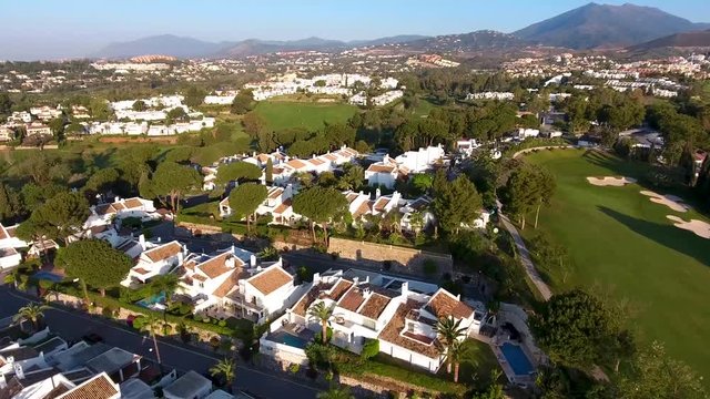 Aerial Drone Footage of Marbella - Spain