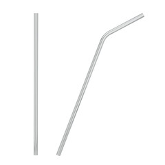 Metal straw to use instead of plastic one