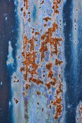 Texture of rusty metal