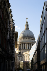 A picture of ST pauls Cathedral in London