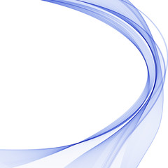 Vector abstract blue background. Abstract vector background, color flow waved lines for brochure, website, flyer design.