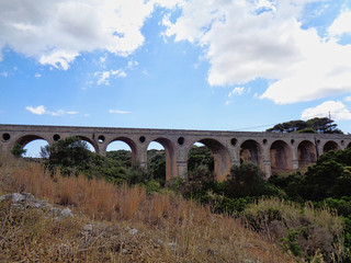 a viaduct in greece