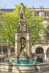 Naklejka premium Gerhard Mercator Brunnen